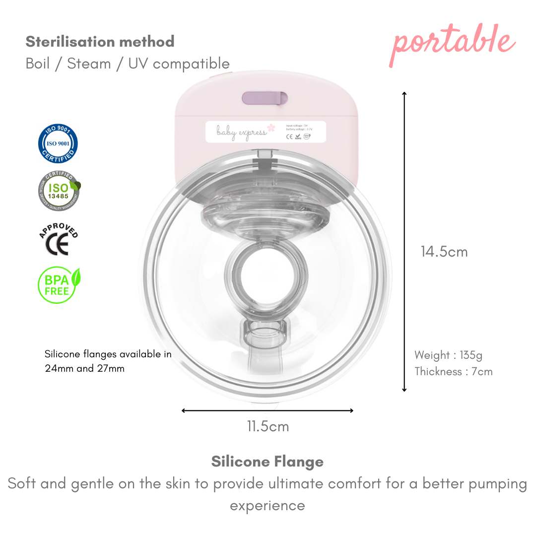 BE Free Wearable Breast Pump v5