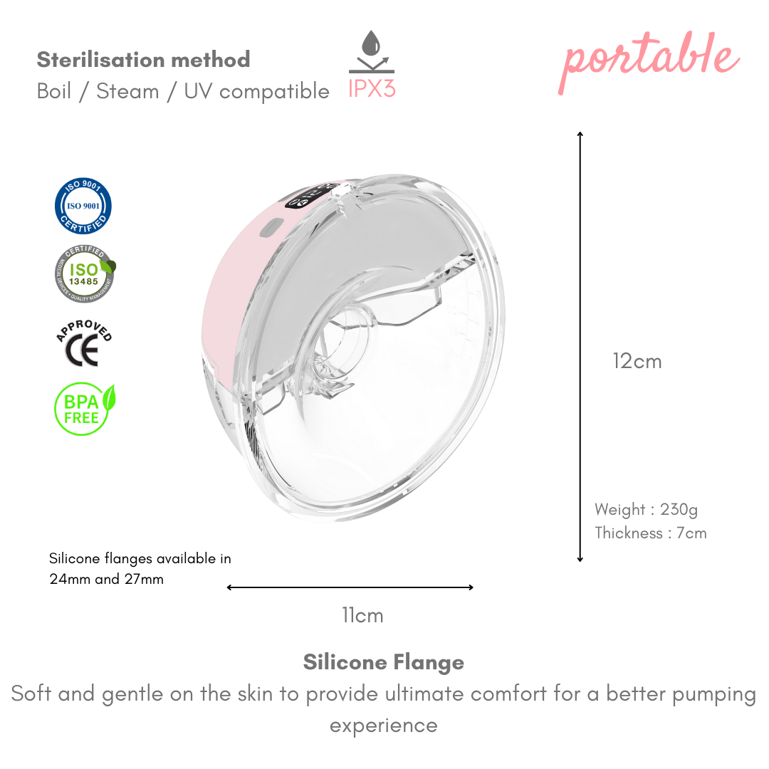 BE Nude PRO Wearable Breast Pump