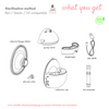 BE Nude PRO Wearable Breast Pump