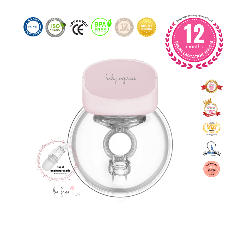 BE Free Wearable Breast Pump v5